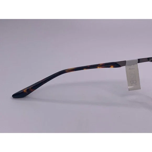 Puma PU00950 002 Brown Tortoise Gray Square Full Rim Glasses Frames 54-18-140 A1 - Picture 5 of 9
